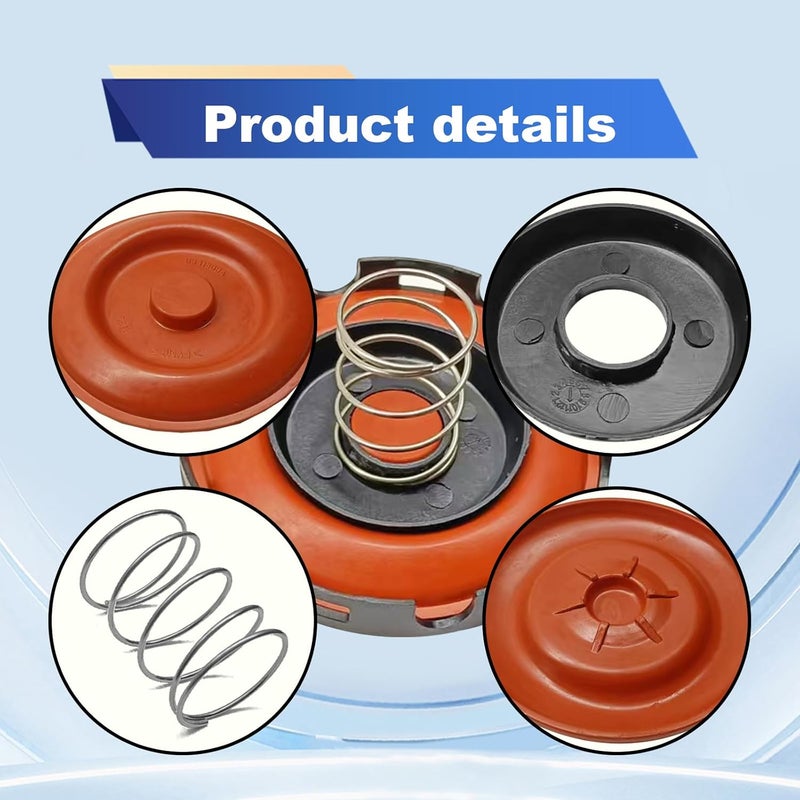 Pleoos PCV Valve Diaphragm Cover Repair Kit Compatible with VW Golf Jetta Passat GTI Beetle Tiguan Audi A3 A4 A5 A6 A7 Q5 Replaces 06H103495AC 917-064 - Image 2